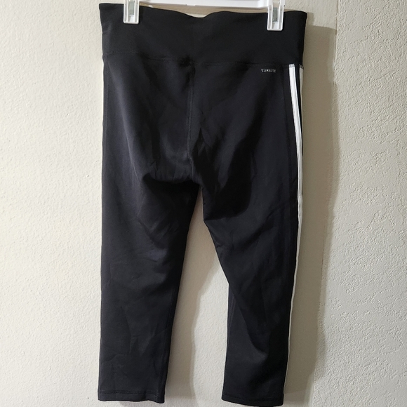 Adidas climalite cropped leggings. Size large. - Picture 5 of 7